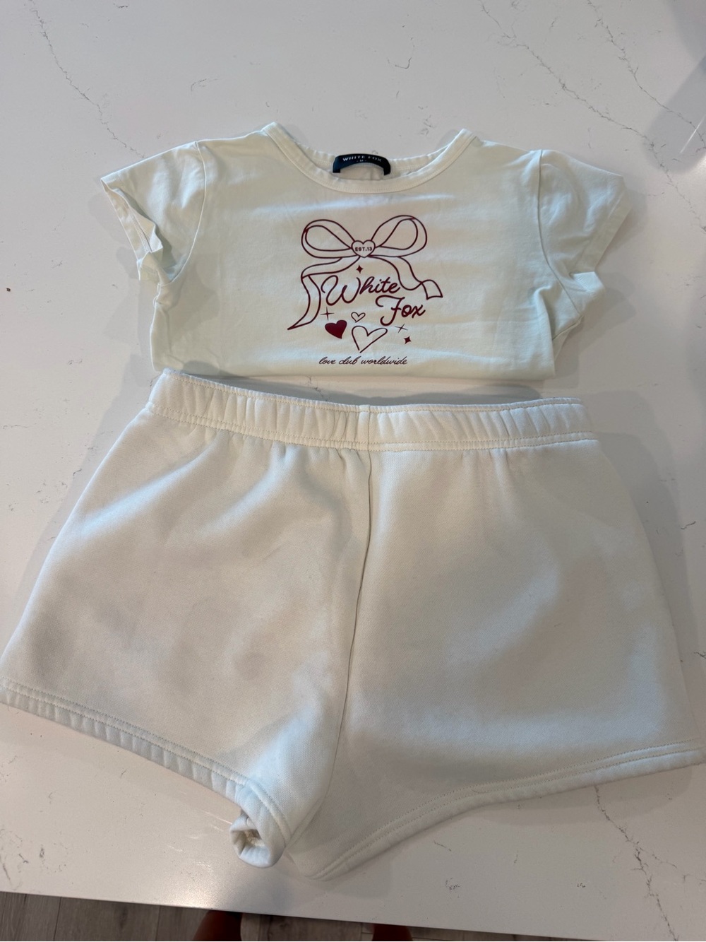 White Fox Set- Size M - Picture 2 of 8